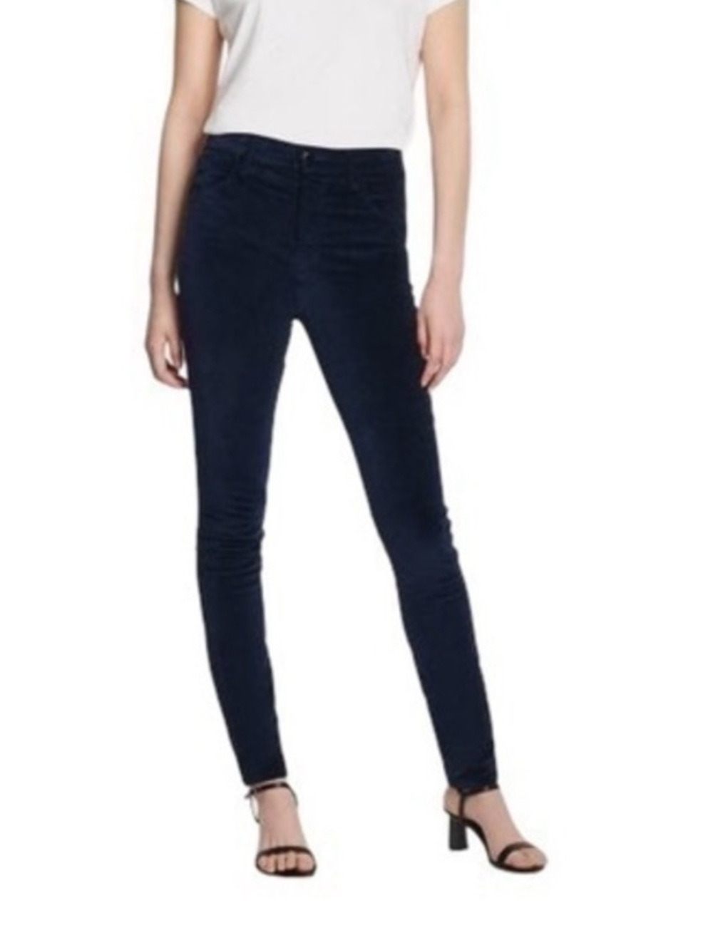 J BRAND- Maria Navy Blue High Rise Skinny Jeans Size 28